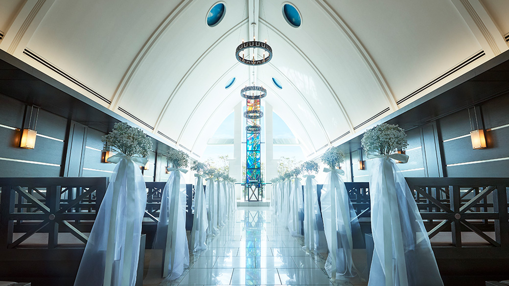 セントチャペル 会場のご紹介 ウエディング 神戸ポートピアホテル